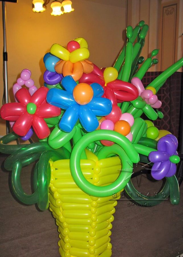 Фигуры из воздушных шаров на детские праздники